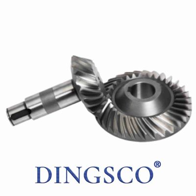 Transmissie Pinion Helical Bevel Grinding Gears High-efficiency met gehard staal