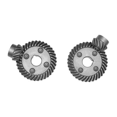 Angle Grinder Gear Sets Small Module Grinding Helical Pinion met Gleason tandprofiel en aangepaste tekeningen