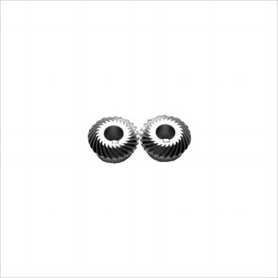 45 graden roestvrij staal metalen miniatuur Miter tandwielen Schroef Pinion Spiral Bevel Gear voor planetaire reducer