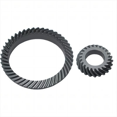 28 Tanden 90 graden Spiraal Bevel Gear Belasting Zware Pinion Crown Gear Voor de luchtvaart