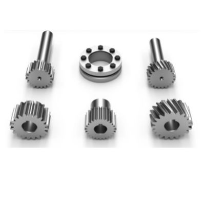 Gereedschap CNC-machine tandwielen roestvrij staal Precision Spur Cylindrische tandwiel Spline