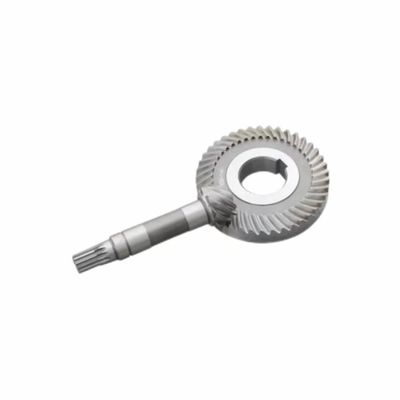 Polisher Spiral Helical Hypoid Bevel Gear Set Gesmeed Casting Crown Bevel Pinion voor poleren randmachine