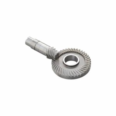 Polisher Spiral Helical Hypoid Bevel Gear Set Gesmeed Casting Crown Bevel Pinion voor poleren randmachine