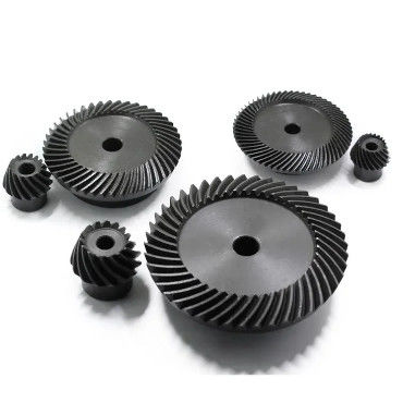 Grote module spiraal Bevel Gear Hoogwaardige smeden Grote kroonwiel Pinion Professionele fabrikant
