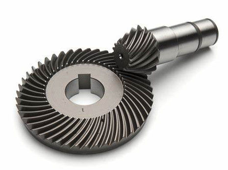 Involute Gear Pair Worm Wheel Bevel Gear Voor Automotive Auxiliary Drive Systems