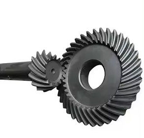 Spiral Hypoid Gear Set Small Module Bevel Gear met hard tandoppervlak voor 90 graden versnellingsbak