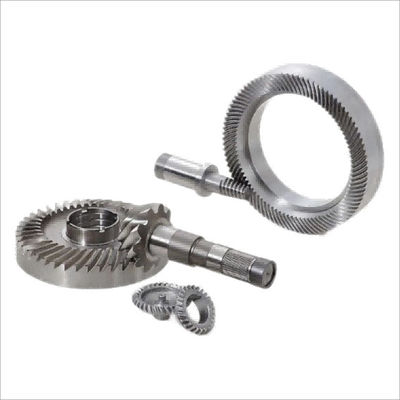 Cemented quenching treatment Steel Spiral Bevel Gear voor micro reducer transmissie