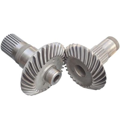 Kleine module Spline Shaft Spiral Bevel Gear Grinding Gear Met hoge precisie