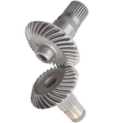 Kleine module Spline Shaft Spiral Bevel Gear Grinding Gear Met hoge precisie