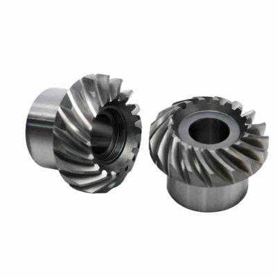 Precision Helical Tooth Gear Hobbing Power Turret Grinding Gear met ISO 4-6 Grade nauwkeurigheid en Gleason tandprofiel