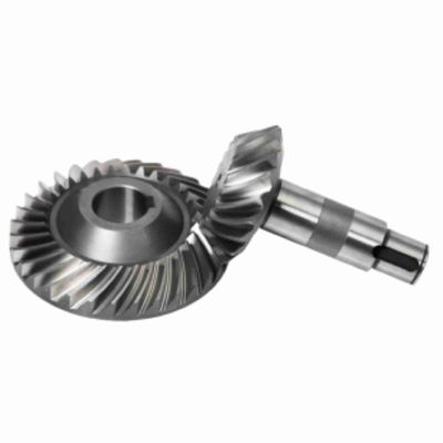 Transmissie Pinion Helical Bevel Grinding Gears High-efficiency met gehard staal