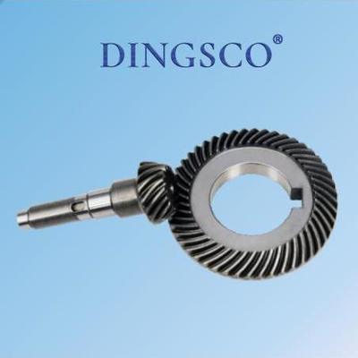 Industriële reducer Helicaal Bevel Gear 90 Angle Spiral Bevel Gear