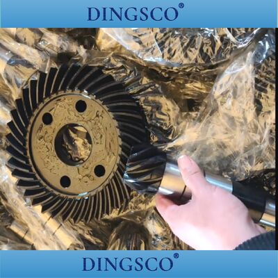 High Precision Spiral Bevel Gear Set voor rechthoekige industriële aandrijfsystemen